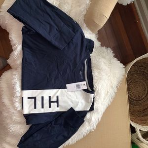 Hilfiger mens long sleeve tee shirts sz large